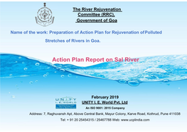 Action Plan Report on Sal River