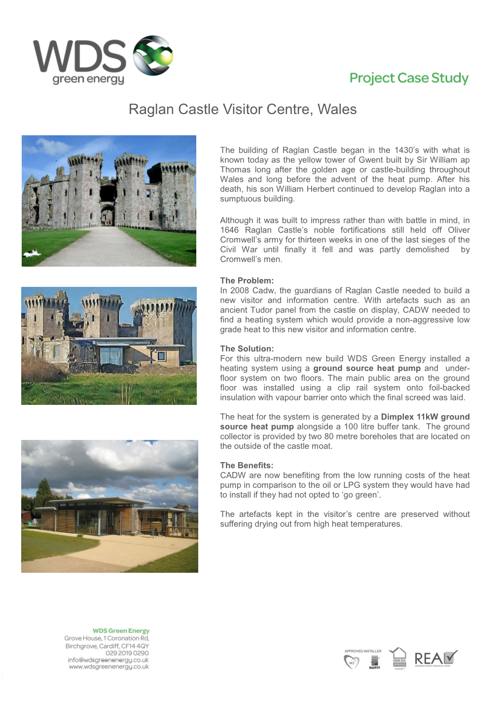 Raglan Castle Visitor Centre, Wales