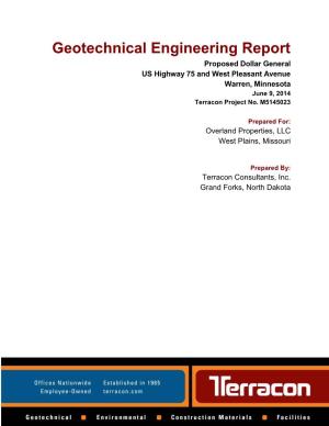 Example Geotechnical Report