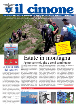 Estate in Montagna