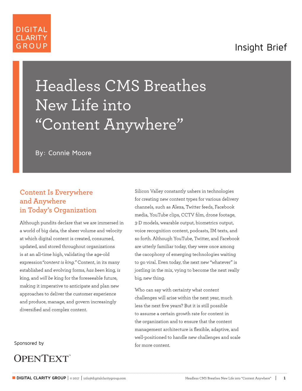 Headless CMS Breathes New Life Into “Content Anywhere”