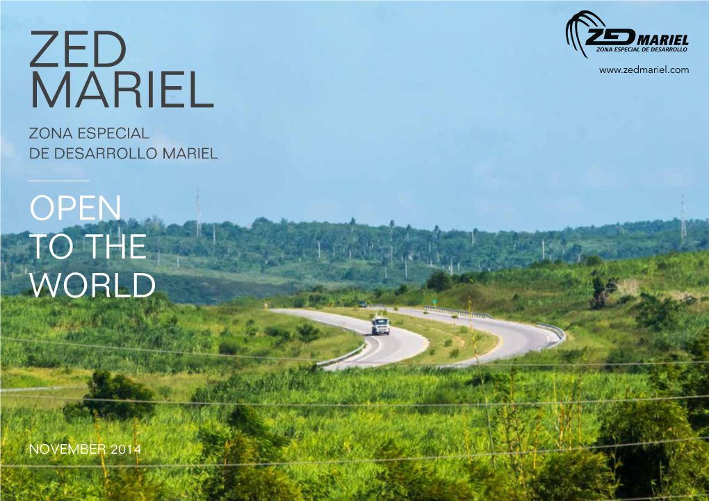 ZED Mariel: Open to the World Contents Cuba ZED Mariel