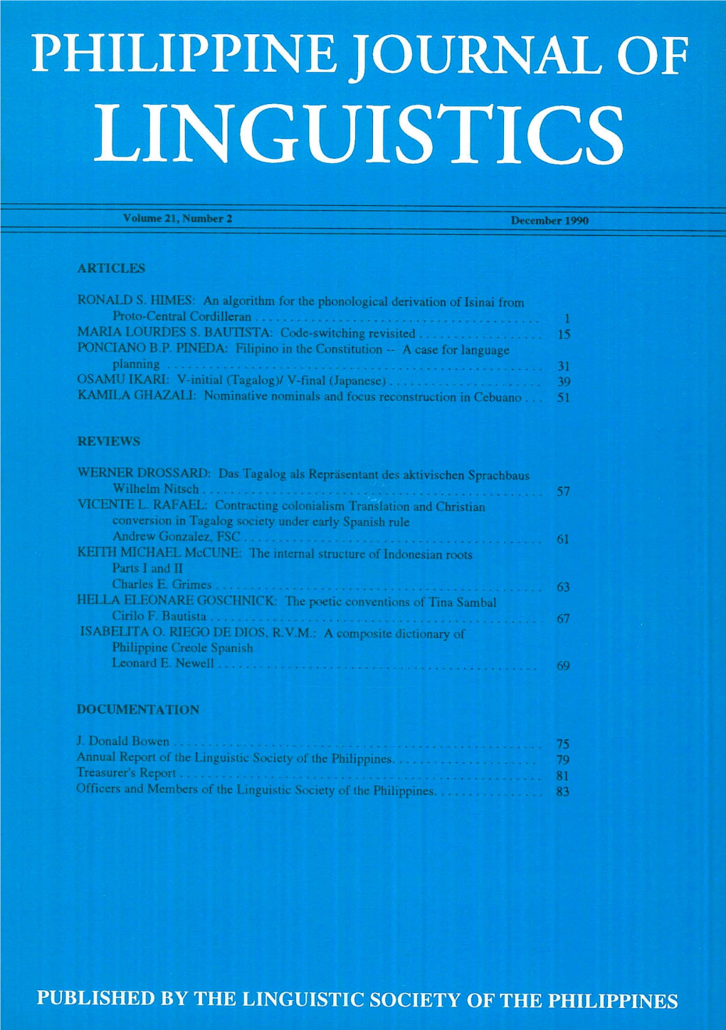 DEC 1990, VOL 21 No 2.Pdf