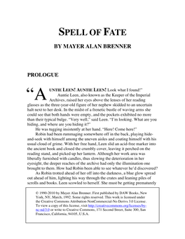 Spell of Fate.Pdf