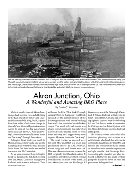 Akron Junction, Ohio, Sometime in the Early ’50S