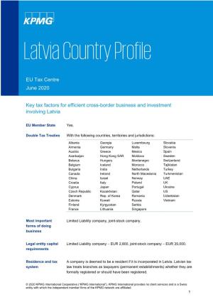 Country Profile Latvia 2020