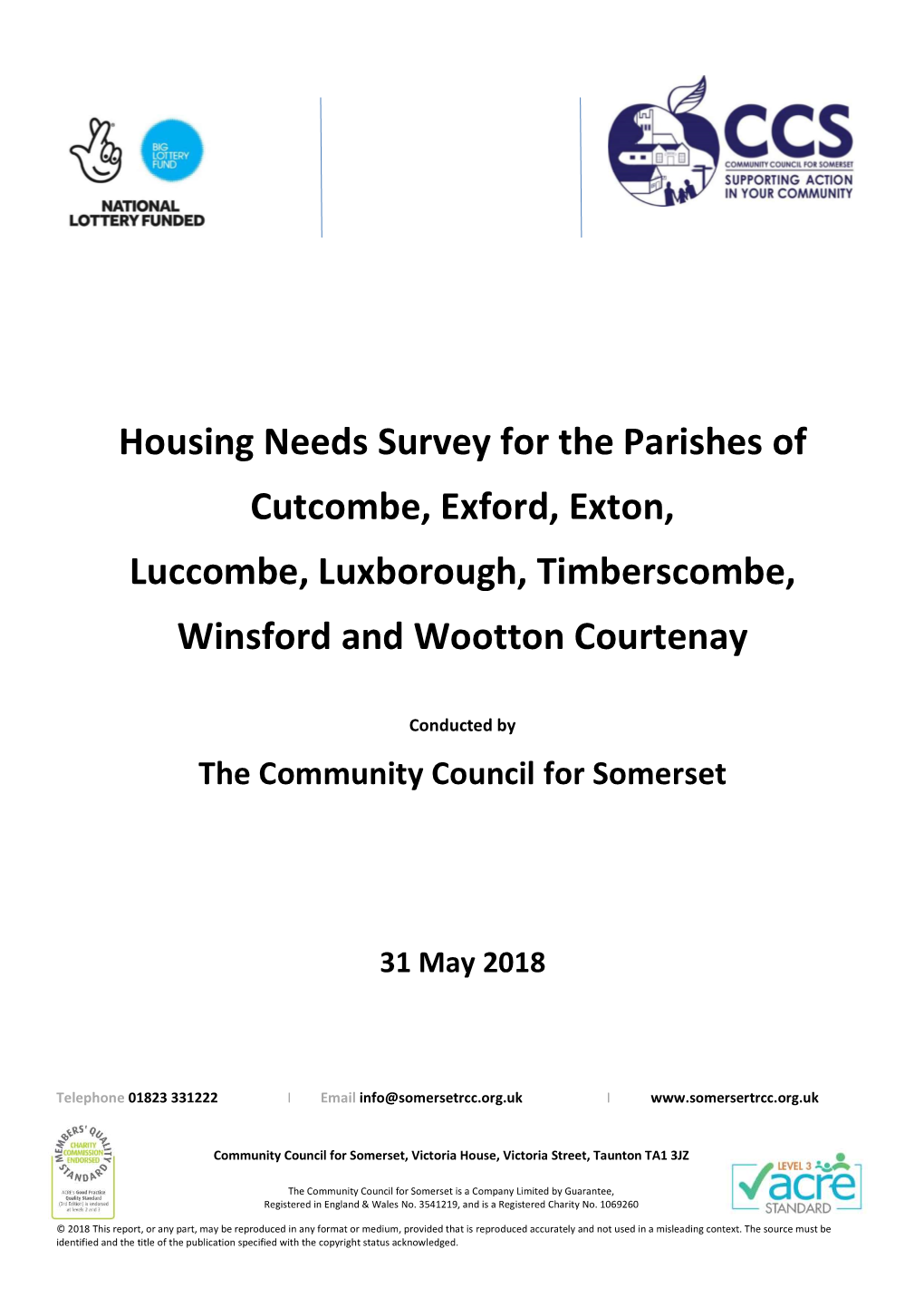 Exmoor 8 Parishes Cutcombe Exford Exton Luccombe Luxborough