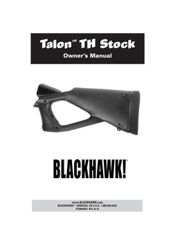 Howa-Talon-Th-Stock-Manual.Pdf