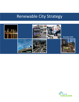 Vancouver's Renewable City Strategy