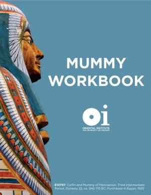 Mummy Workbook