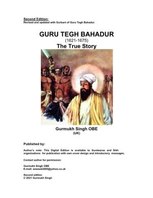 Guru Tegh Bahadur