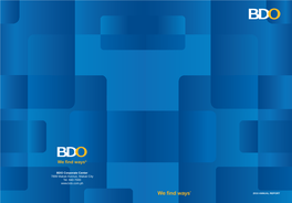 2010 BDO Annual Report