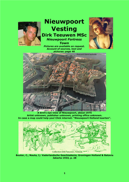 Nieuwpoort Vesting Dirk Teeuwen Msc Nieuwpoort Fortress Town Pictures Are Available on Request