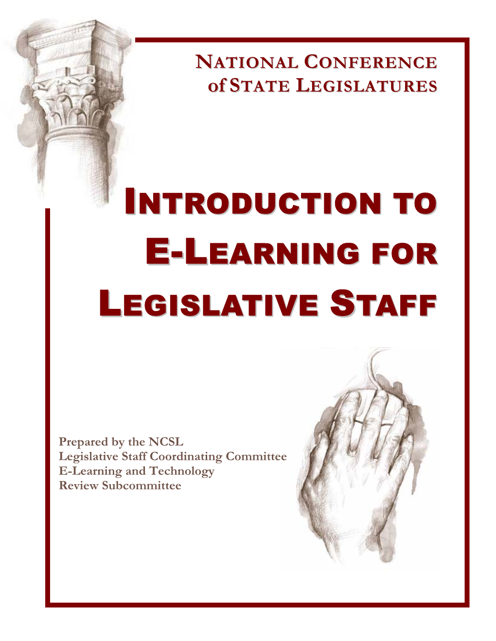 Introduction to E-Learning for Legislative Staff