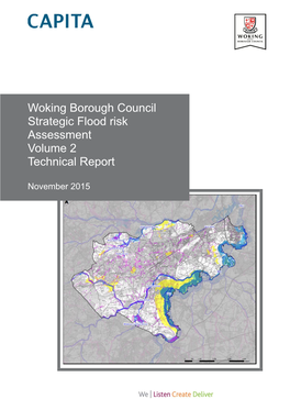 Woking Borough Council Strategic Flood Risk Assessment Volume 2 Technical Report