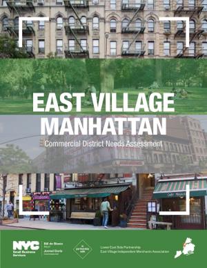 East Village Commercial District Needs Assessment