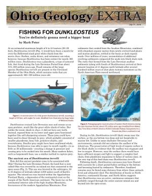 FISHING for DUNKLEOSTEUS You’Re Definitely Gonna Need a Bigger Boat by Mark Peter