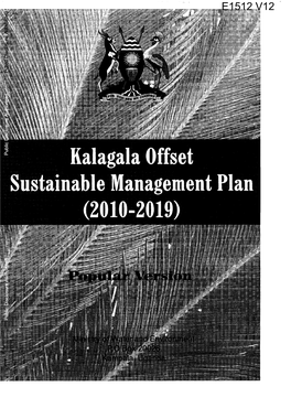 Kalagala Offset Sustainable Managedlent Plan (20To-20T9)