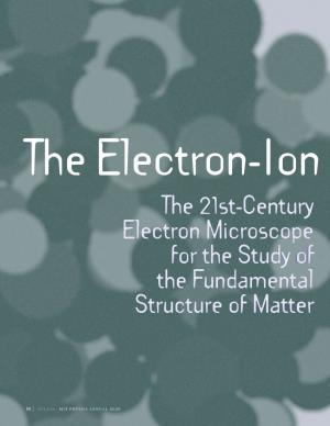 The 21St-Century Electron Microscope for the Study of the Fundamental Structure of Matter