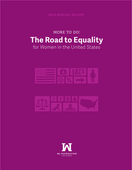 The Road to Equality for Women in the United States