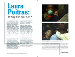 Laura Poitras: O’ Say Can You See?