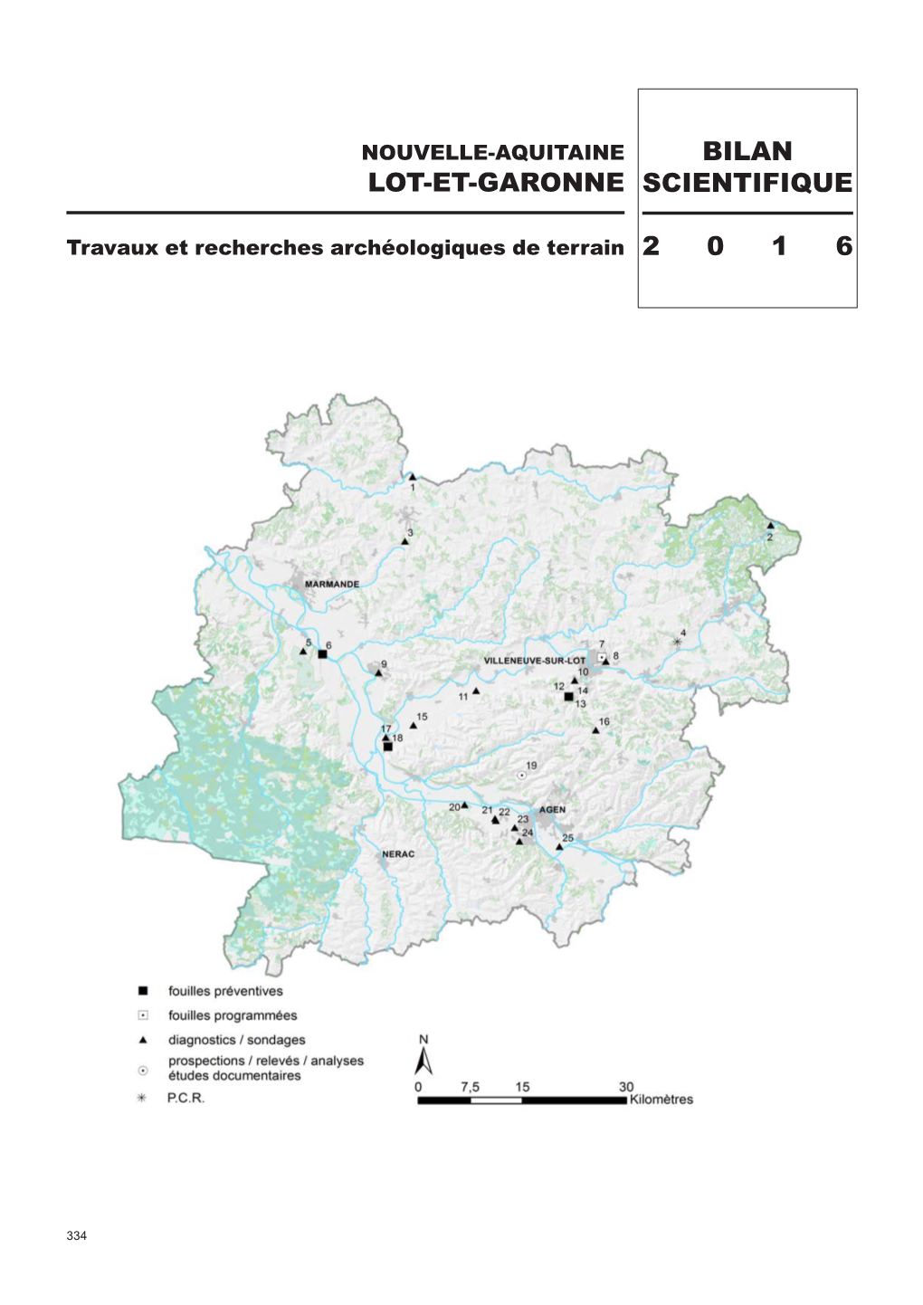 Bilan Scientifique 2 0 1 6 Lot-Et-Garonne