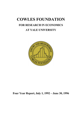 Four-Year Report, July 1992