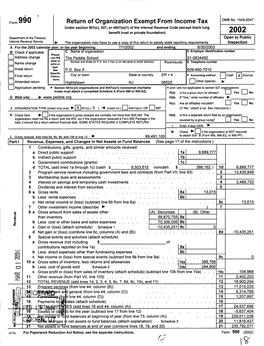 Return of Organization Exempt from Income