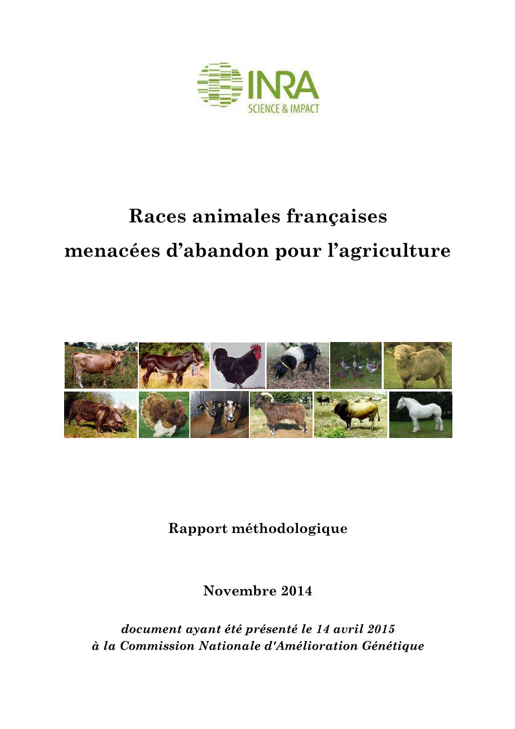 Races Animales Françaises Menacées D'abandon Pour L