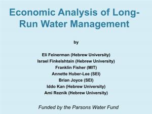 Run Water Management