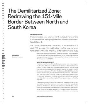 Redrawing the 151-Mile Border Between North and South Korea