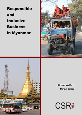 Responsible and Inclusive Business in Myanmar