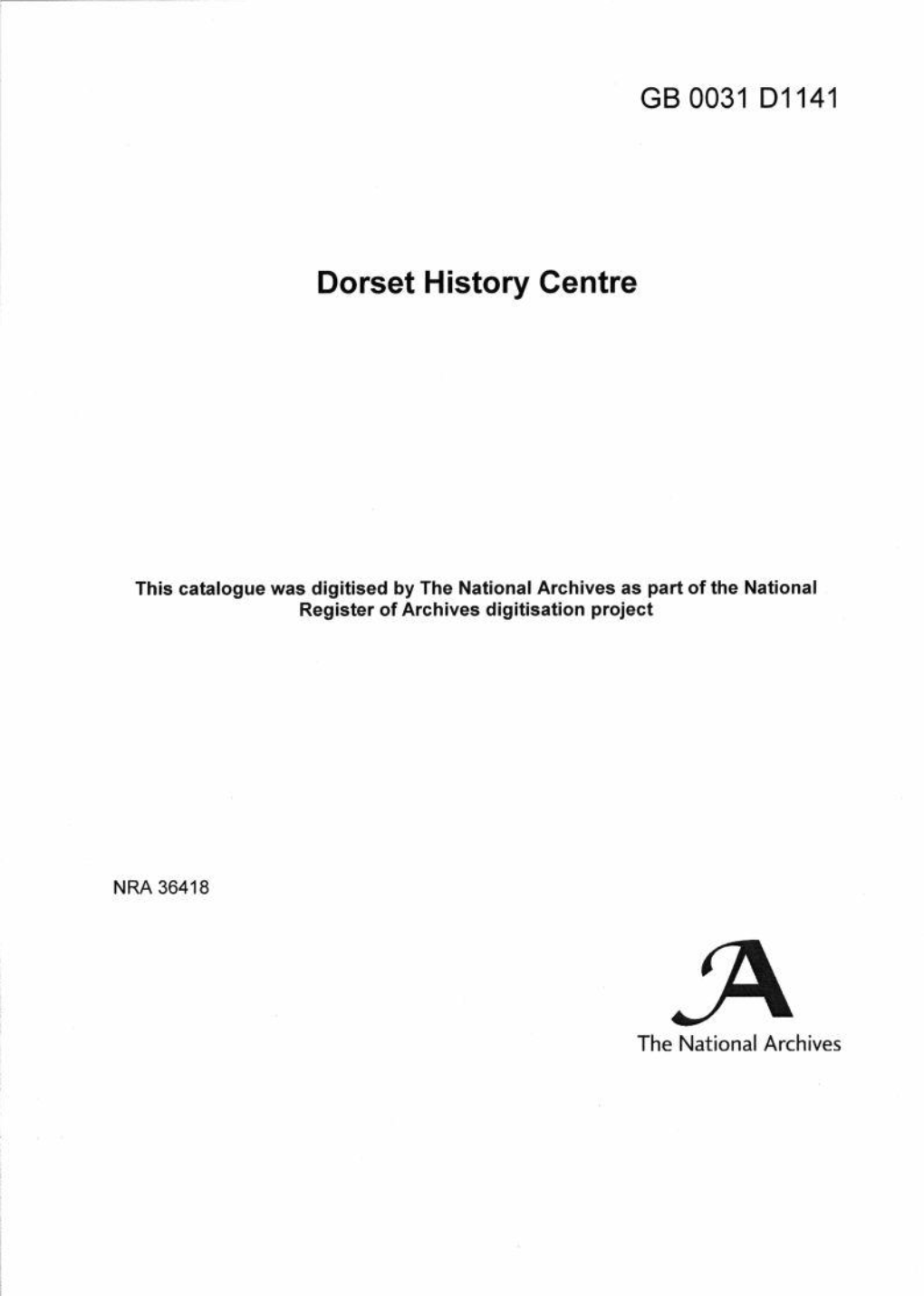 Dorset History Centre