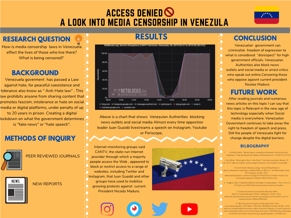 Access Denied a Look Into Media Censorship in Venezuela