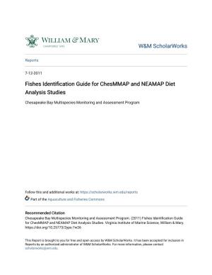 Fishes Identification Guide for Chesmmap and NEAMAP Diet Analysis Studies