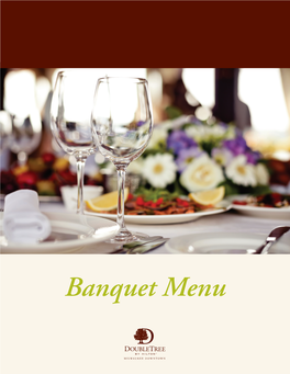 Banquet Menu