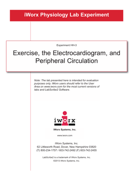 Exercise, the Electrocardiogram, and Peripheral Circulation