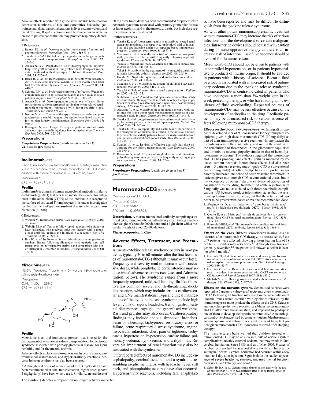 Inolimomab (Rinn) Rotic Syndrome