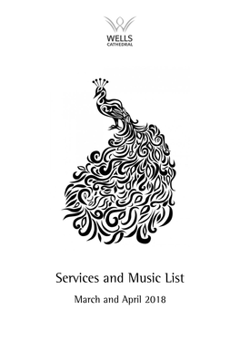 Services and Music List
