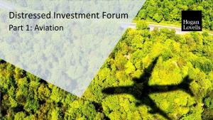 Distressed Investment Forum Part 1: Aviation Featured Speakers