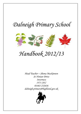 Dalneigh Primary School Handbook