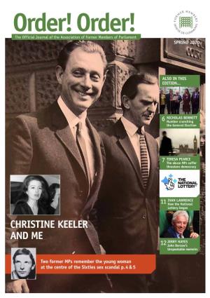 Christine Keeler and Me JERRY HAYES 12 John Bercow’S Unspeakable Memoirs