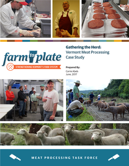Vermont Meat Processing Case Study