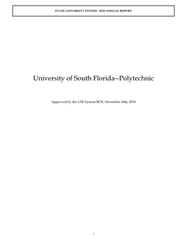USF-Polytechnic