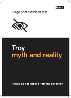 Troy Myth and Reality