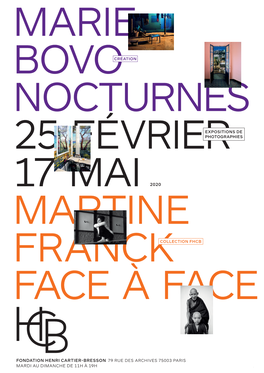 Fondation Henri Cartier-Bresson 79 Rue Des Archives 75003 Paris