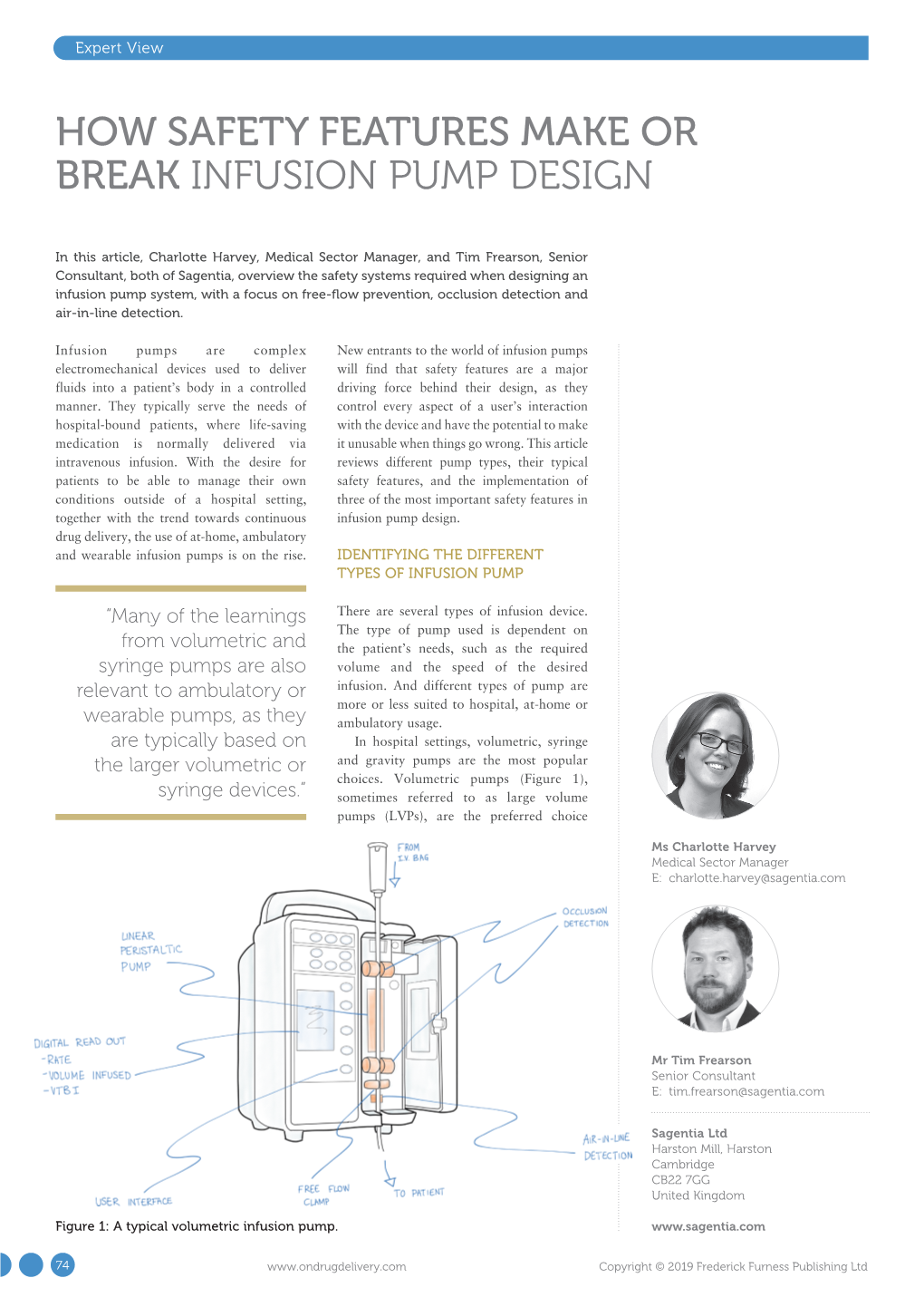 How Safety Features Make Or Break Infusion Pump Design