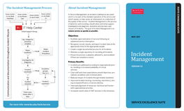 Incident Management Process About Incident Management