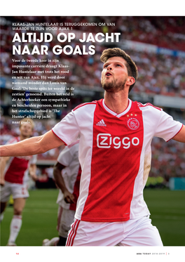 ABA Today Juni 2019 Web.Indd 12 20-6-2019 9:08:16 KLAAS-JAN HUNTELAAR