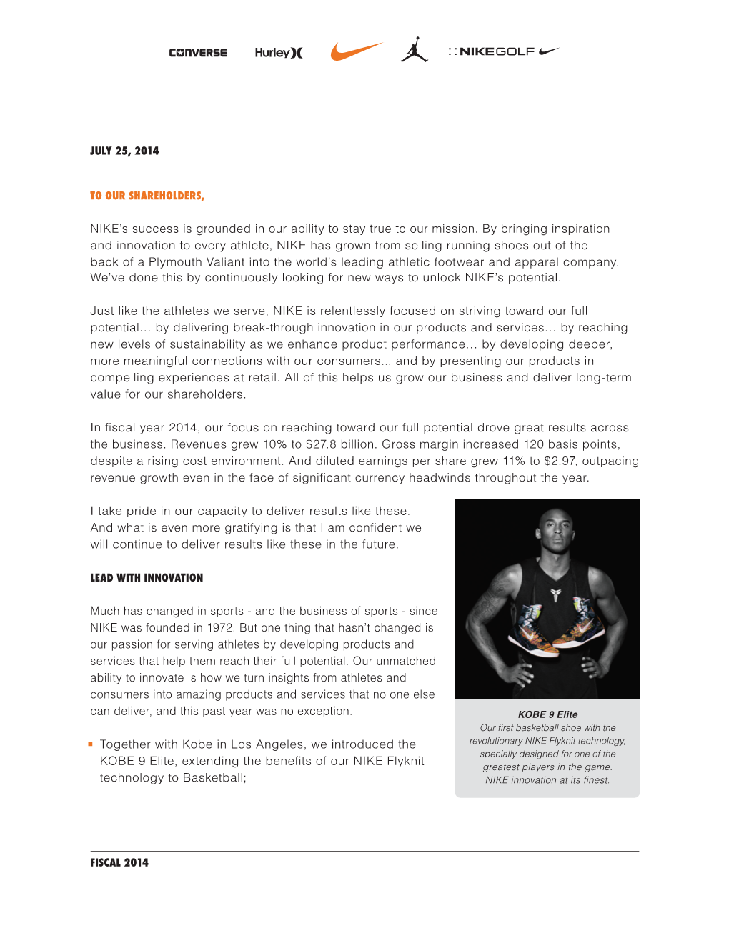 Nike-Shareholders-Letter-2014.Pdf